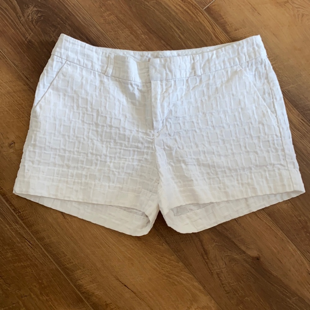 Banana Republic white shorts